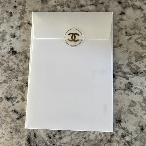 New in box CHANEL Black and Gold Decorative Pencil Set AND NIB Chanel Book Mark - Picture 7 of 10